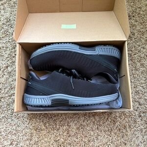 Orthofeet Women’s Diabetic Shoes 9.5 Black and Gray Sneakers